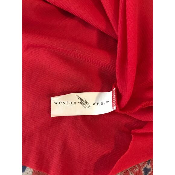 Anthropologie Weston Wear Asymmetrical Tiered Mesh Skirt - Size Small - Picture 8 of 9